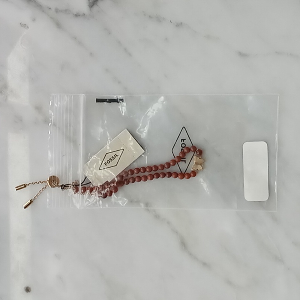 🌼 NWT Fossil beaded bracelet - Picture 4 of 4